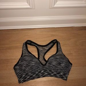 Pink Push-up Sports Bra